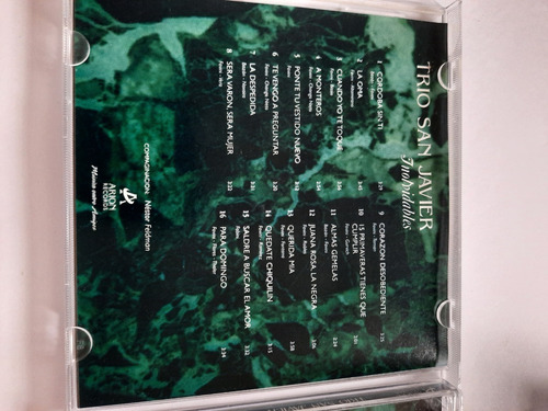 Trio San Javier Inolvidables - Cd Nuevo Original Año 2001