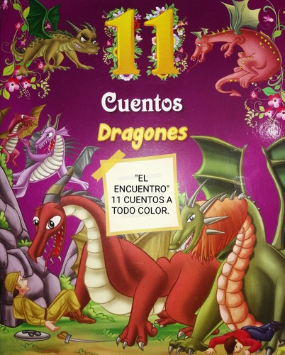 Dragones/55 Cuentos Infantiles Ilustrados A Color/ Paq. De 5