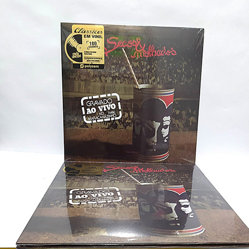 Lp Vinil Secos E Molhados Ao Vivo No Maracanãzinho Lacrado