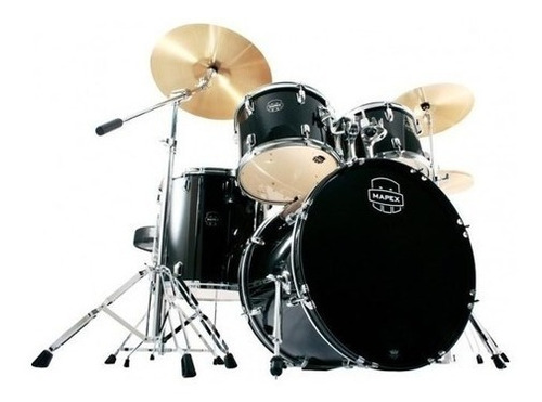 Imagem 2 de 2 de Bateria Series Fusion Dark Black Completa Mapex Prodigy