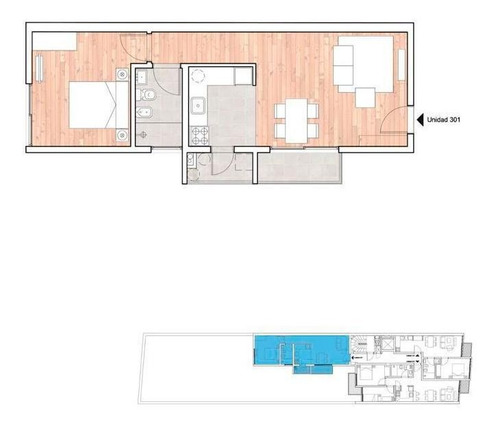 Imagen 6 de 6 de Apartamento - Apartamento 1 Dormitorio En Av Agraciada Prox San Martín.