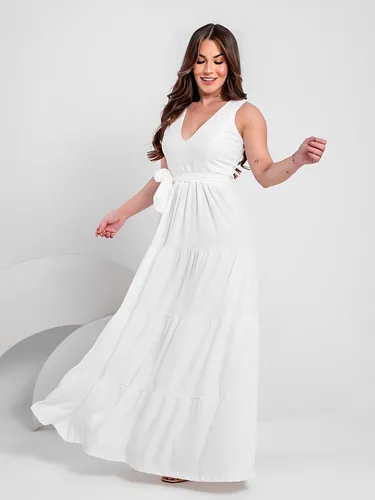Vestido de hotsell festa longo soltinho