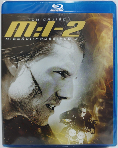 Blu-ray Trilogia Missão Impossível Original Novo Lacrado