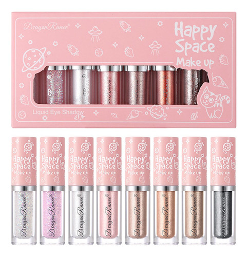 Sombra Monocromática H Pearl Glitter Portable Eyesha 3092