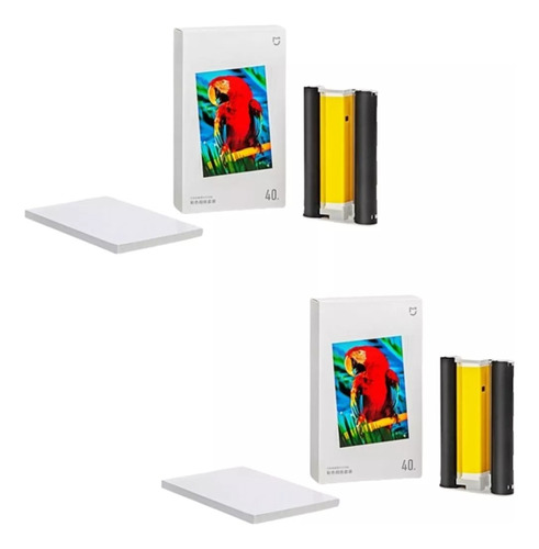 2 Paquetes De Papel + Cartucho Xiaomi Mijia Smart Wireless