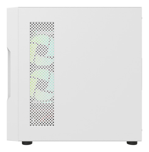 Gabinete Gamer Darkflash Dk431 Mesh E-atx 4 Fans A-rgb Incl Blanco
