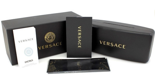 Lentes Versace Ve2197 10005a Light Brown Mirror Gold Mascara