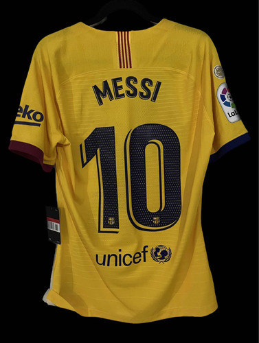 Jersey Nike Fc Barcelona Messi 19-20 Utileria Talla L Reduce