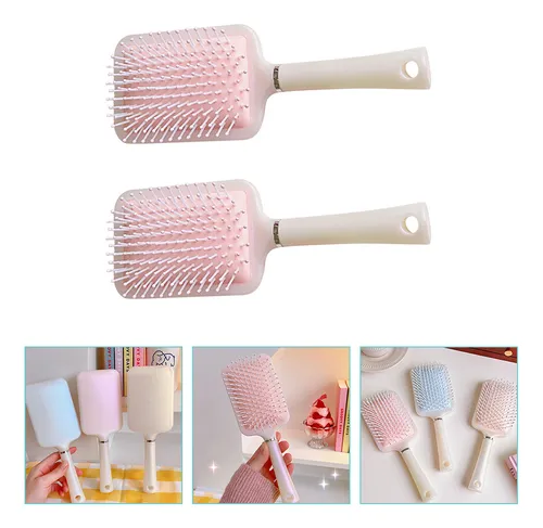 Cepillo Tipo Paleta Para Secar Con Secador Y Peinar Rizos, 2