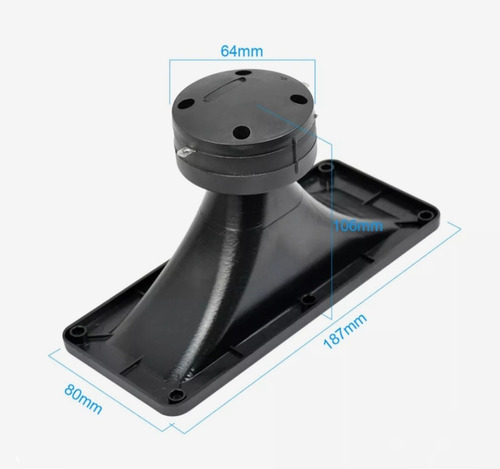 Imagen 3 de 6 de Tweeter Piezo Eléctrico Plástico Tipo Trompeta 3x7 Pulgadas
