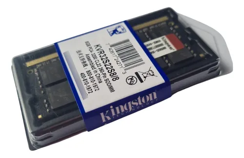Ddr4 Kingston 8gb 3200mhz Kvr32s22s8/8 | MercadoLivre