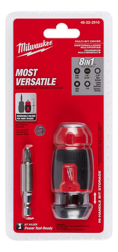 Tornillador Compacto Multipunta 8 En 1 Milwauk 48222910