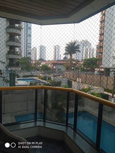Imagem 11 de 30 de Belíssimo Apartamento Para Locação Com 132m² No Edifício Residencial Ilha Do Sol, Jardim Anália Franco, São Paulo, Sp - Sp - Ap4024_prst