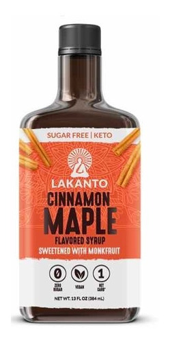 Lakanto Cinnamon Maple Syrup 384 Ml