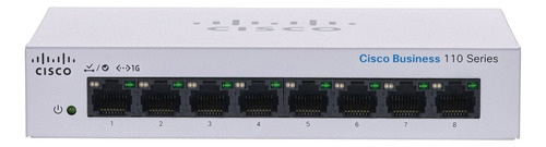 Switch Cisco Cbs110-8t-d No Admin 8 Puertos 10/100/1000