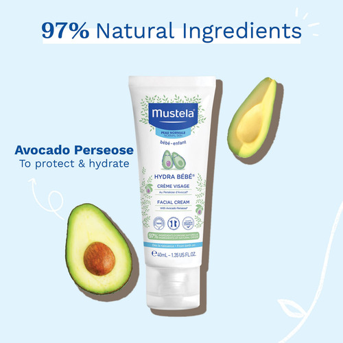 Creme Facial Hidratante Mustela Hydra Bebe Para Bebê 40ml