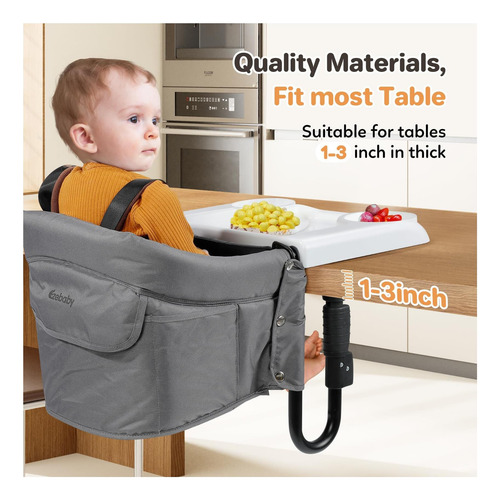 Gancho Ezebaby En Silla Alta, Clip Seguro En Silla Alta Para