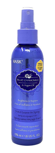 Aceite De Argán De Manzanilla Azul Hask 5 En 1 Para Dejar .