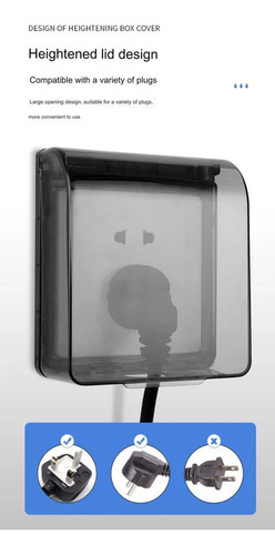 Zl Cubierta De Enchufe Impermeable For Interruptor Tipo 86