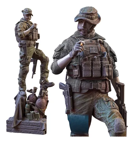 Action Figure Captain Price Call Of Duty Por Sanix