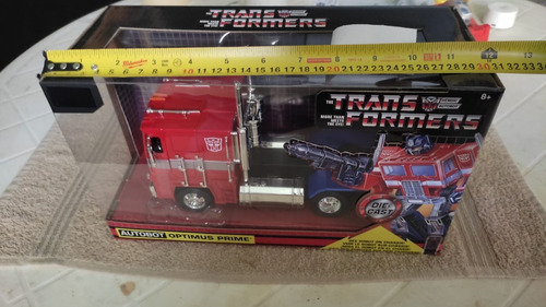Autobot Optimus Prime Hasbro Die Cast Optimus Prime Rojo Y Azul