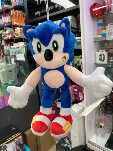 Muñeco De Peluche Sonic 30cm