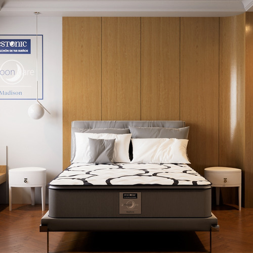 Colchón King Size Restonic Deluxe Semi Firme