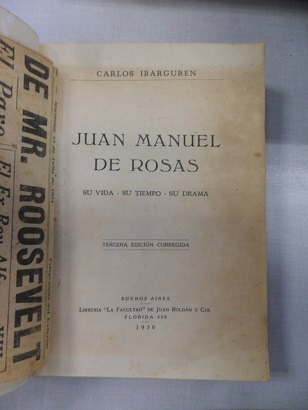 Juan Manuel De Rosas  Ibarguren 