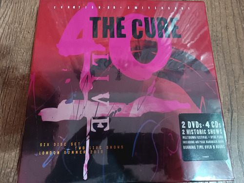 The Cure Cureation Box Set 4 Cds/2 Dvds Libro Extenso