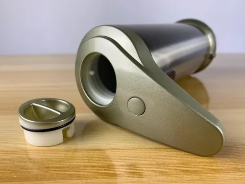 Imagen 2 de 3 de Dispensador Automático De Jabón Gel Antibacterial Acero Inox