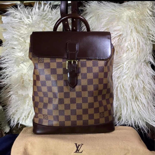 Louis Vuitton Móchila Soho Monogram Damiere. Original