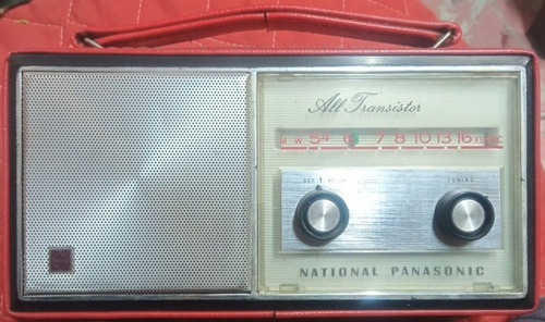 Radio Antiguo De Exportación National Panasonic Funciona 