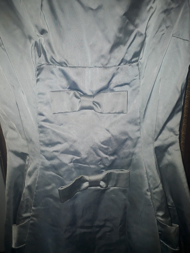 Vestido Antiguo De Raso Años 70 Talle S/m (Usado)
