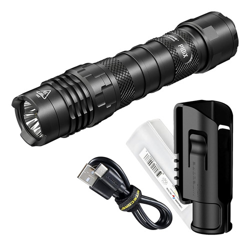 Nitecore P10ix Reflector De Linterna Táctica, 4000 Lúmenes L