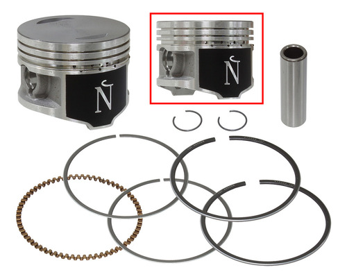 Piston Kit: Honda Xr 200 - Xr 200 R Estandar