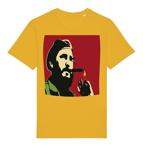 Camiseta T-shirt Fidel Castro Revolucion R8
