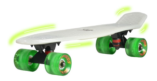 Skate Penny Board 22,5 Long Reforzado Billa En La Oscuridad