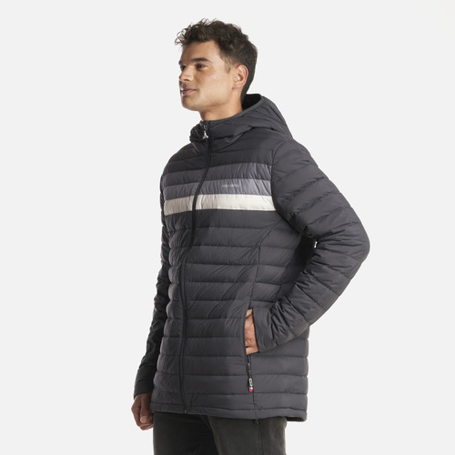 Chaqueta Hombre Infiernillo Con Gorro Negro Haka Honu
