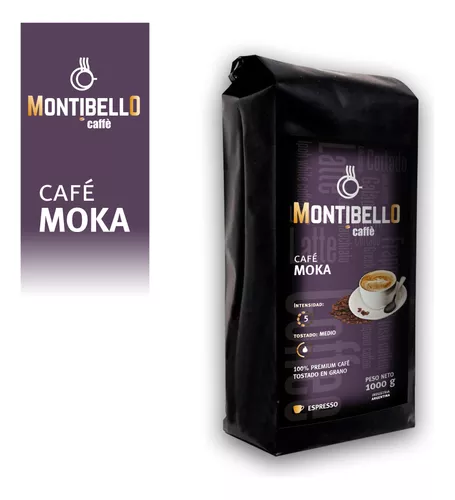 Cafe En Grano O Molido Montibello Moka 1kg Tostado Natural