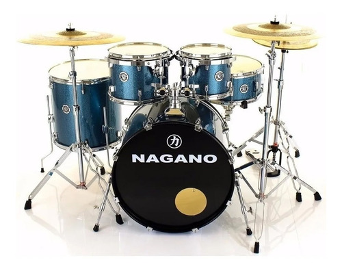 Imagem 2 de 2 de Bateria Tagima Nagano Garage Rock 22 Azul