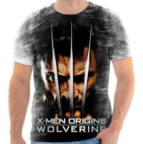 Camisa, Camiseta Wolverine X-men 10.