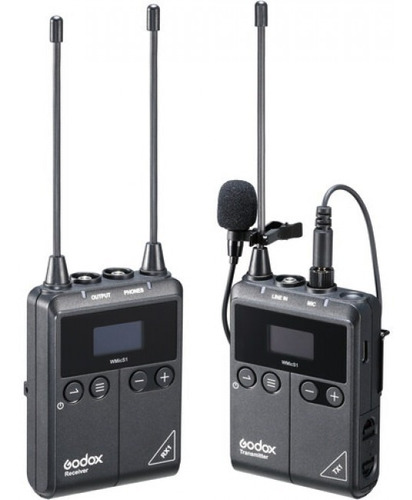 Godox Wmics1 Kit 1 Sistema De Microfone De Lapela