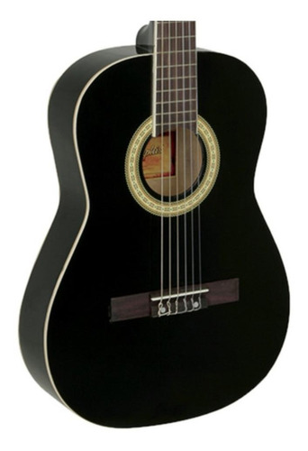Violão clássico infantil Tagima Memphis AC-34 para destros black verniz brilhante