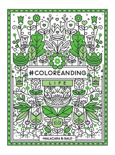 Coloreanding Life - Libro Para Colorear - V&r