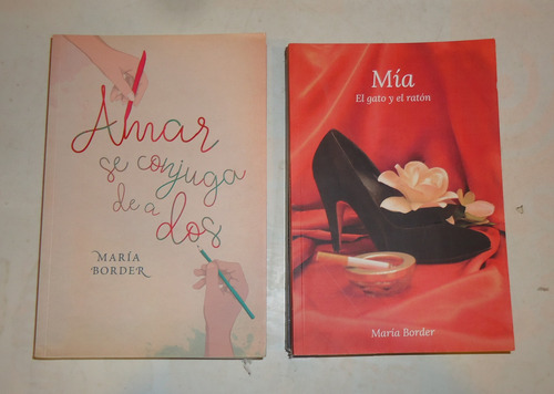 Lote De 4 Libros Novela Romantica Maria Border Como Nuevos
