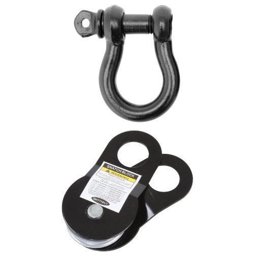 Smittybilt D-ring Y Universal Snatch Bloqueo De Rama