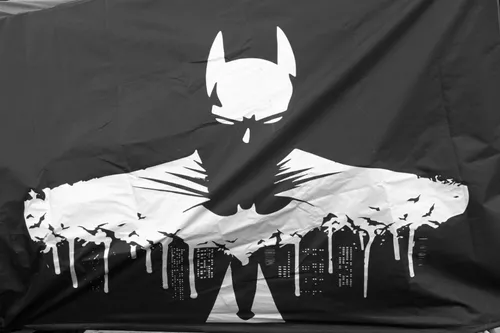 Funda Para Moto Kov Dc Comics Batman Universal Negro