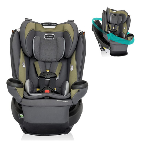 Evenflo Revolve Extiende El Asiento De Coche Convertible Roc