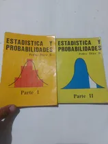 Comprar Libro Estadistica Y Probabilidades 2 Tomos Pedro Diaz