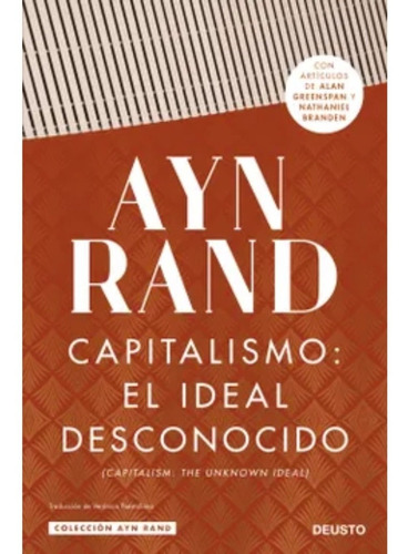 Capitalismo: El Ideal Desconocido - Ayn Rand - Original